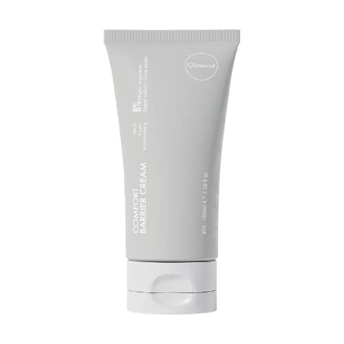 Olivarrier Comfort barrier cream 169floz 50ml Certified Organic low ph moisturizer for sensitive itchy dry skin Gentle S