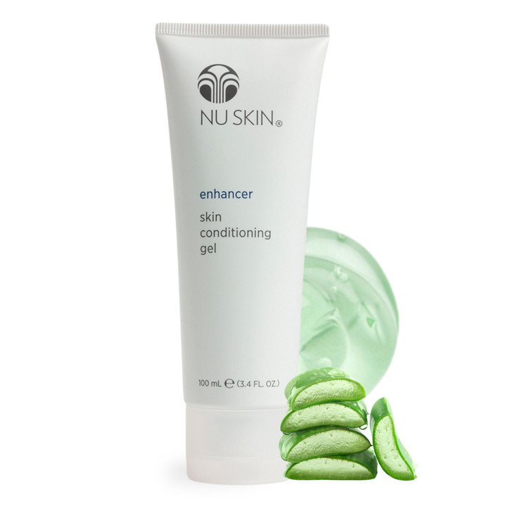 Nu Skin Enhancer Skin Conditioning Gel Aloe VeraInfused Soothing Formula for Ultimate Skin Comfort Hydration and Versati