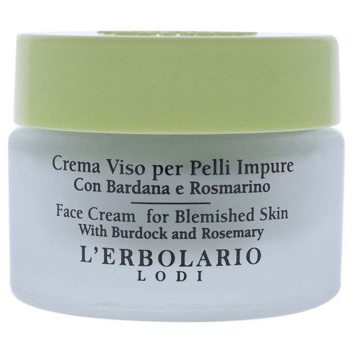 LERBOLARIO Face Cream for Blemished Skin For Unisex 1 oz Cream
