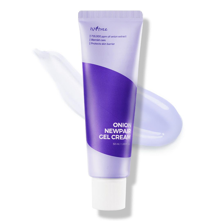 IsNtree Onion Newpair Gel Cream 50ml 169 floz Soothing Care 3Layer Hyaluronic Acid Moisturizing 71 Red Onion Extract Non