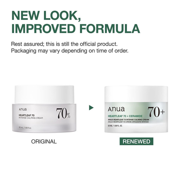 Soothing Cream with 70 Heartleaf by Anua