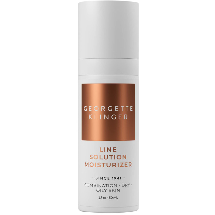 Georgette Klinger Line Solution Moisturizer Protein Packed AntiAging Face Cream with Watermelon Apple Reduce the Appeara
