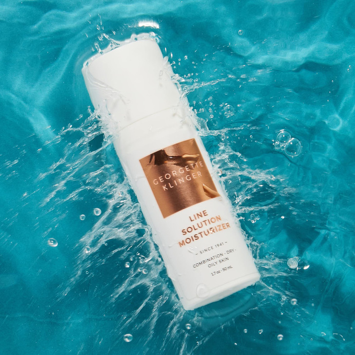 Georgette Klinger Line Solution Moisturizer Protein Packed AntiAging Face Cream with Watermelon Apple Reduce the Appeara