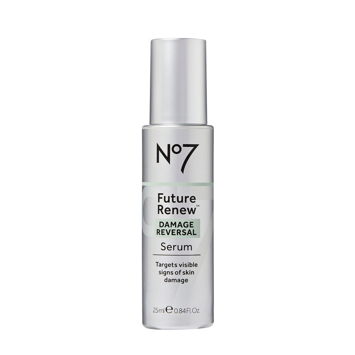 No7 Future Renew Damage Reversal Anti Aging Serum for Face Face Serum for Women with Peptides to Support Skin Repair Hel