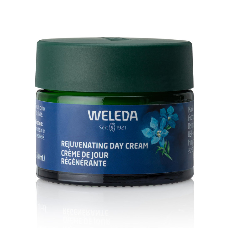 Weleda Face Care Rejuvenating Day Cream 13 Fluid Ounces Plant Rich Moisturizer with Blue Gentian and Edelweiss