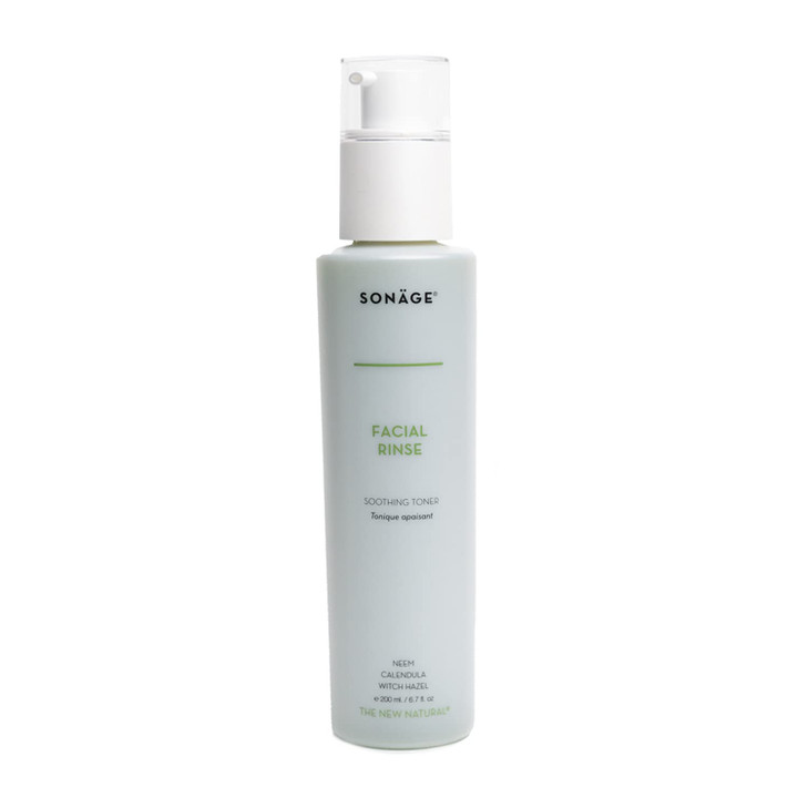 Sonage Soothing Facial Rinse AlcoholFree Toner Calms Redness pH Balancing for Sensitive Skin