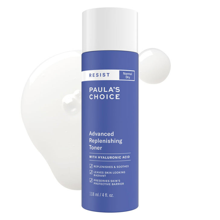 Paulas Choice Resist Advanced Replenishing Face Toner AntiAging Facial Toner with Hyaluronic Acid Vitamin C E SoftensLig