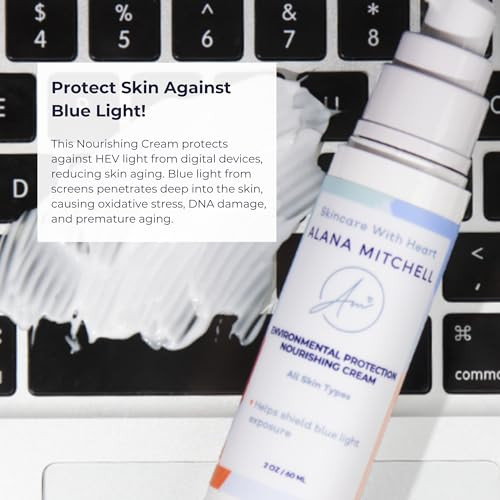 Alana Mitchell Blue Light Protection Face Moisturizer Face Cream to Shield from Harmful Blue Light Damage Facial Moistur