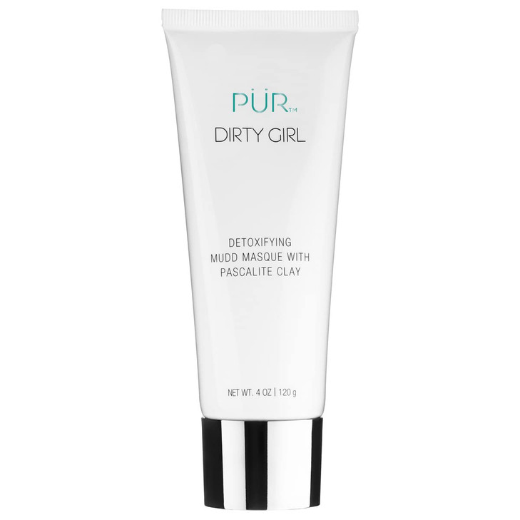 PR MINERALS Dirty Girl Detoxifying Mudd Masque with Pascalite Clay Exfoliates Skin Improves Skin Texture Cruelty Paraben
