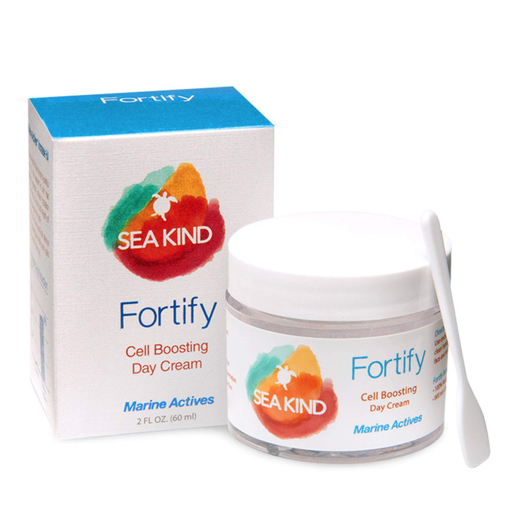 Sea Kind Fortify Cell Boosting Day Cream Face Cream with Marine Actives AntiAging Face Cream Quick Absorbing and NonGrea