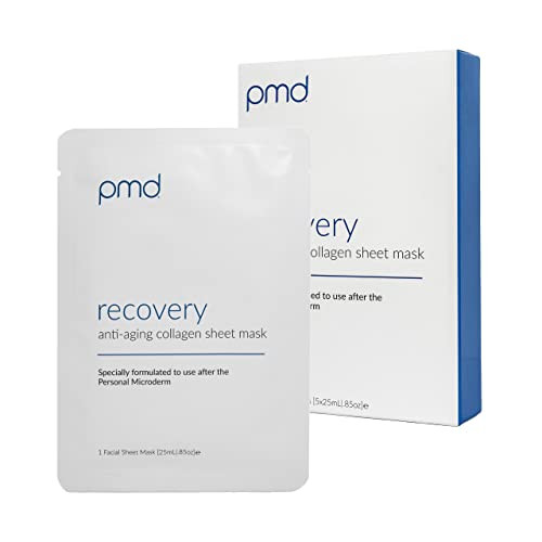 PMD Recovery AntiAging Collagen Sheet Mask 5 ct