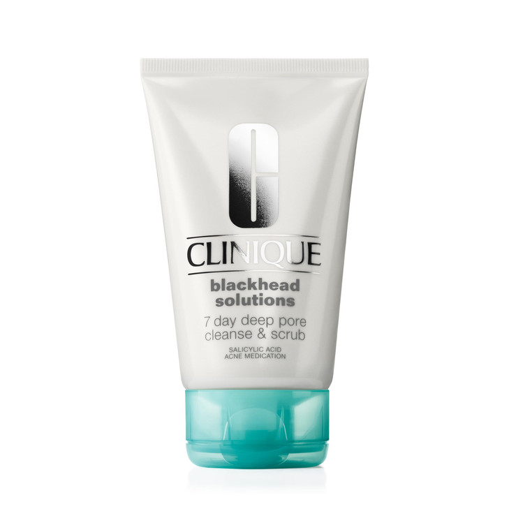 Clinique Blackhead Solutions 7 Day Deep Pore Cleanse Scrub Daily Face Cleanser Facial Scrub With Salicylic Acid Vitamin