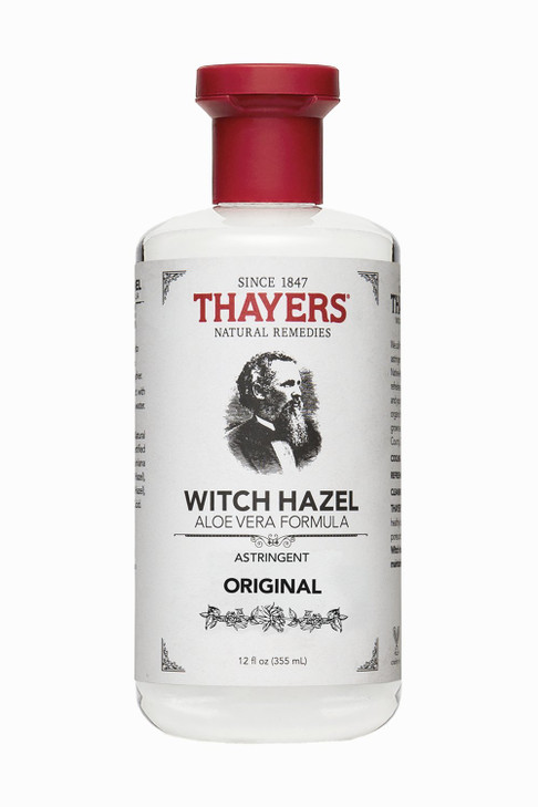 Thayers Witch Hazel with Aloe Vera Original Astringent 12 Fl Oz Pack of 2