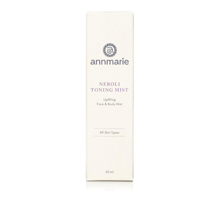 Annmarie Skin Care Neroli Toning Mist Hydrating Organic Aloe Vera Infusion Refreshing Soothing Toner for Dry Dull Skin S