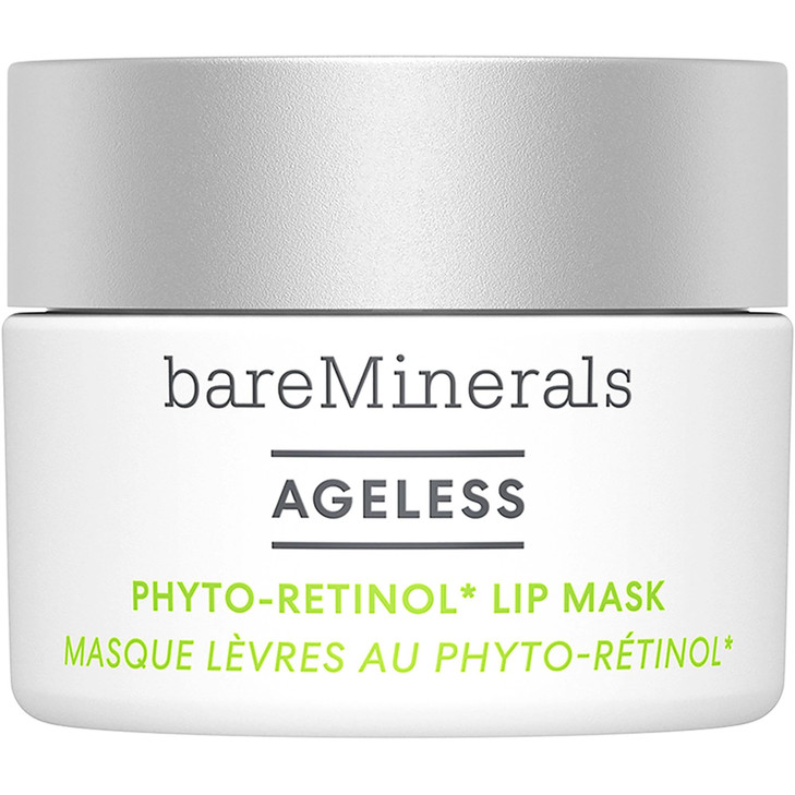 bareMinerals Ageless PhytoRetinol Lip Mask with PlantBased Retinol Alternative Hyaluronic Acid LeaveOn Lip Sleeping Mask