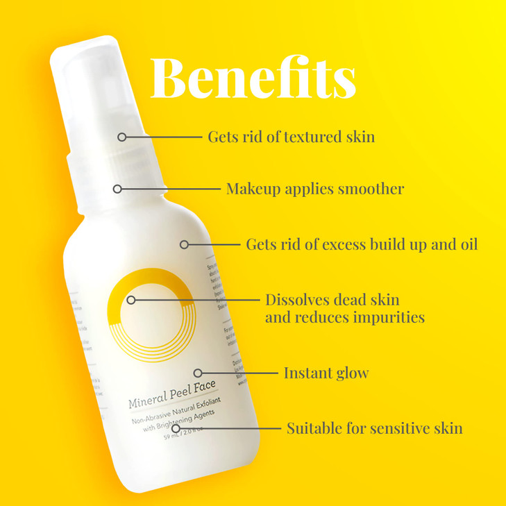 ORG Peel Off Face Cleanser for Gentle Exfoliation and Glowing Skin Korean Sensitive Skincare Pore Minimizer Brightening