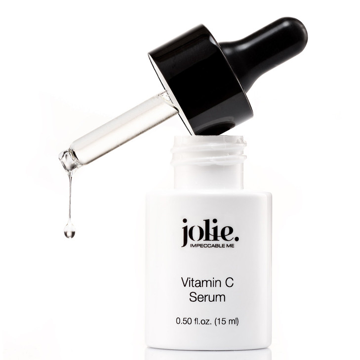 Jolie Vitamin C Serum Concentrate 10 Radiance Boosting Treatment Brightens Skin Provides Powerful Antioxidant Protection