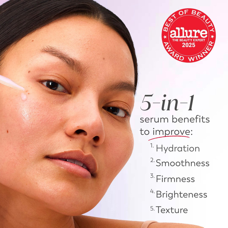 Olay Super Serum Niacinamide Vitamin C E Collagen Peptide AHA 5in1 Skin Care Benefits for Face Healthy Glow Brightening