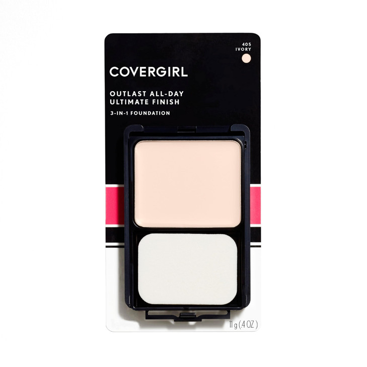 COVERGIRL Outlast All-Day Ultimate Finish Foundation, Ivory, 0.4 Ounce (Pack of 1) online at globaldelivered