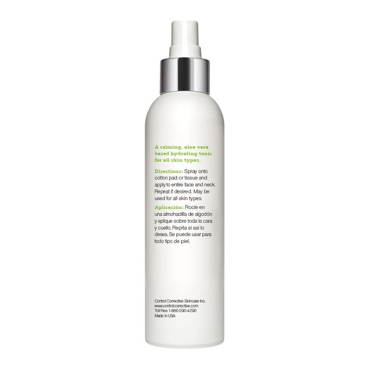 Control Corrective Balancing Tonic Aloe Formula pH Support with Hydration and Soothing After Cleanse