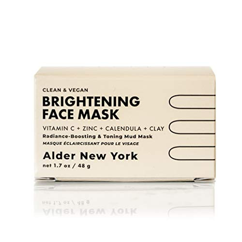 Alder New York Brightening Face Mask Radiance Boosting Vitamin C Calendula Exfoliating Mud Face Mask