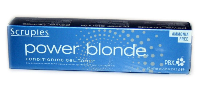 Scruples Power Blonde Conditioning Gel Toner Caramel Gold Base 205 Ounce