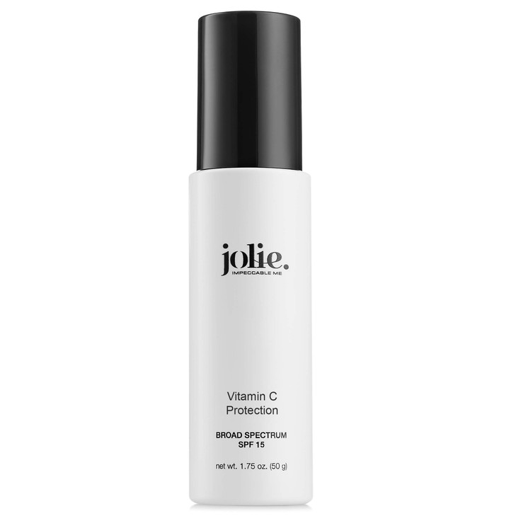 Jolie Vitamin C Lotion LightTextured Daily Facial Moisturizer Brightens Hydrates All Skin Types