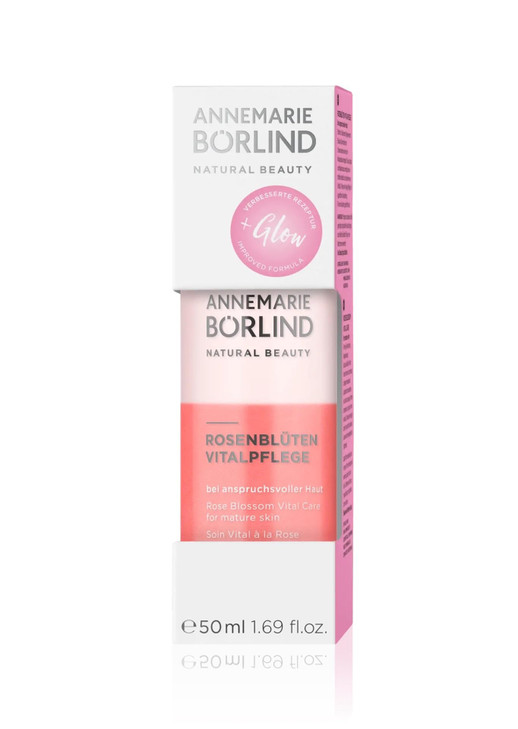 ANNEMARIE BRLIND Rose Blossom Revitalizing Care Sustainably Sourced AntiAging Face Serum With Valuable Plant Oils for a