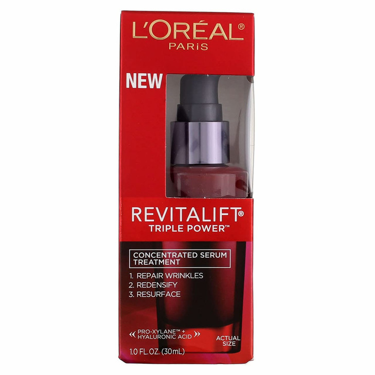 LOreal Paris RevitaLift AntiWrinkle Serum 1 fl oz 2 pack Bundle