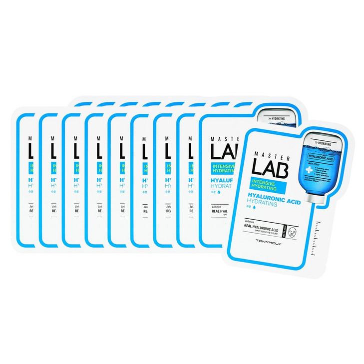 TONYMOLY Master Lab Mask Sheet Hyaluronic Acid 10 Count