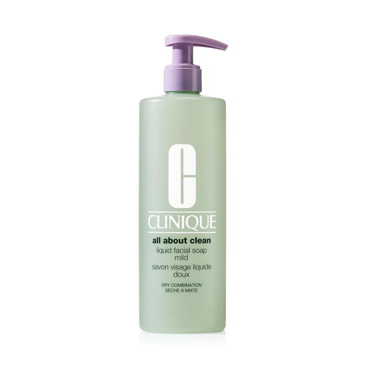 Clinique 3Step All About Clean Liquid Gentle Facial Cleanser Soap Face Wash For Dry Combination Skin Type 2 135 Fl Oz