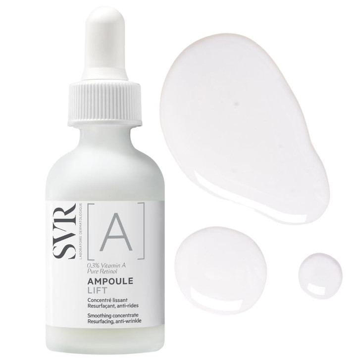 SVR A Concentrate Face Serum Pure Retinol Helps Visibly Reduce the Appearance of Fine Lines Dark Spots Improves Firmness