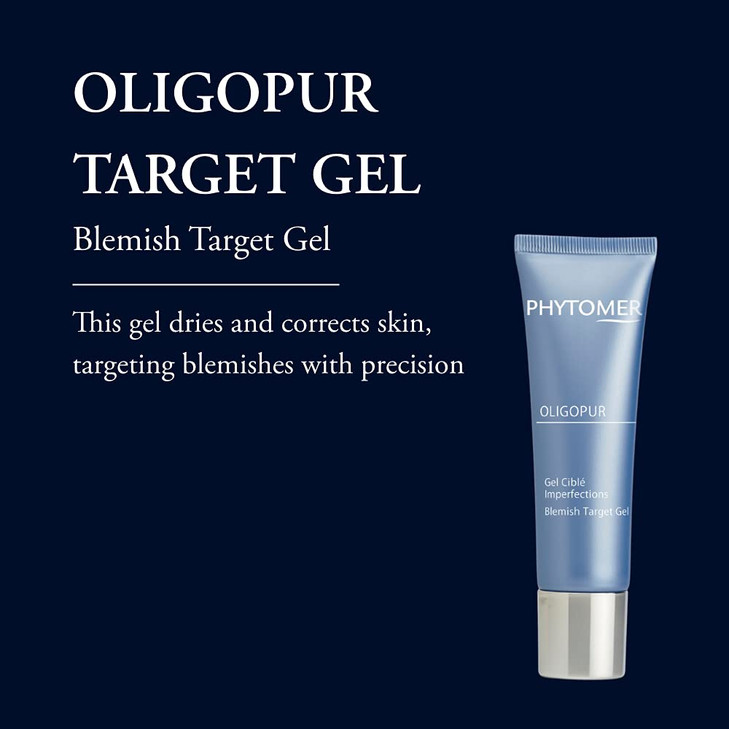PHYTOMER OLIGOPUR Blemish Target Gel AntiBlemish Gel to Promote Clearer Skin Helps Reduce Appearance of Acne Scars Reduc