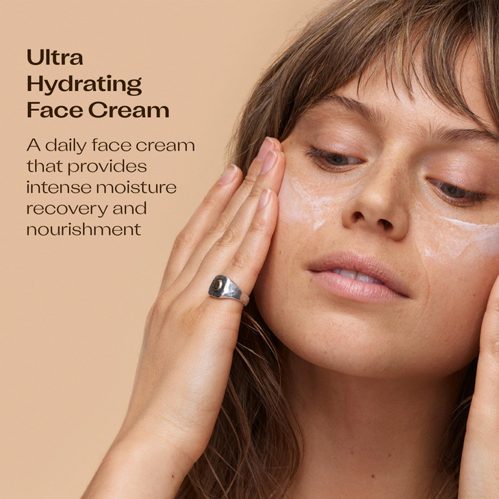 Trilogy Ultra Hydrating Face Cream Intense Moisture for Dry Skin with Rosehip Oil 25 fl oz