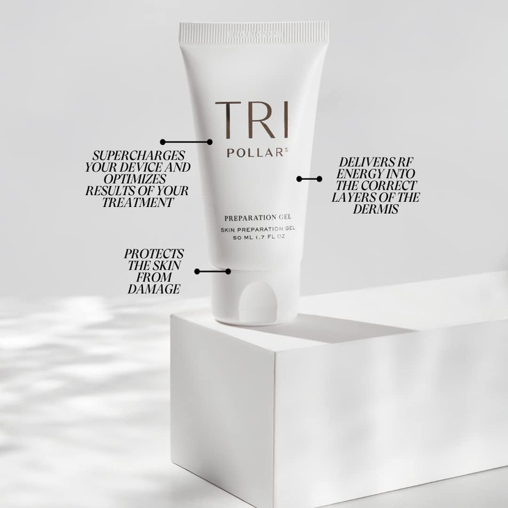 TriPollar Activator Gel Lightweight Gel for Radio Frequency Treatments Enhances AntiAging Results of RF devices Supports