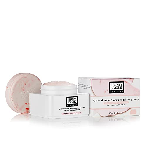 Erno Laszlo HydraTherapy Memory Gel Sleep Mask Overnight Hydration Leaveon Face Mask with Antioxidants and Vitamin E for