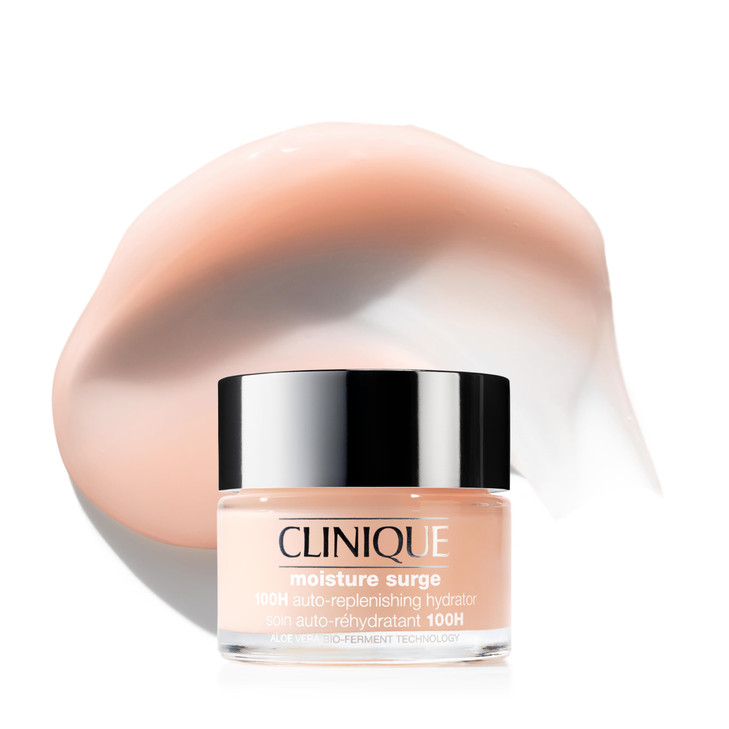 Clinique Moisture Surge 100H AutoReplenishing Hydrator Oil Free Face Moisturizer With Hyaluronic Acid Aloe Bioferment an