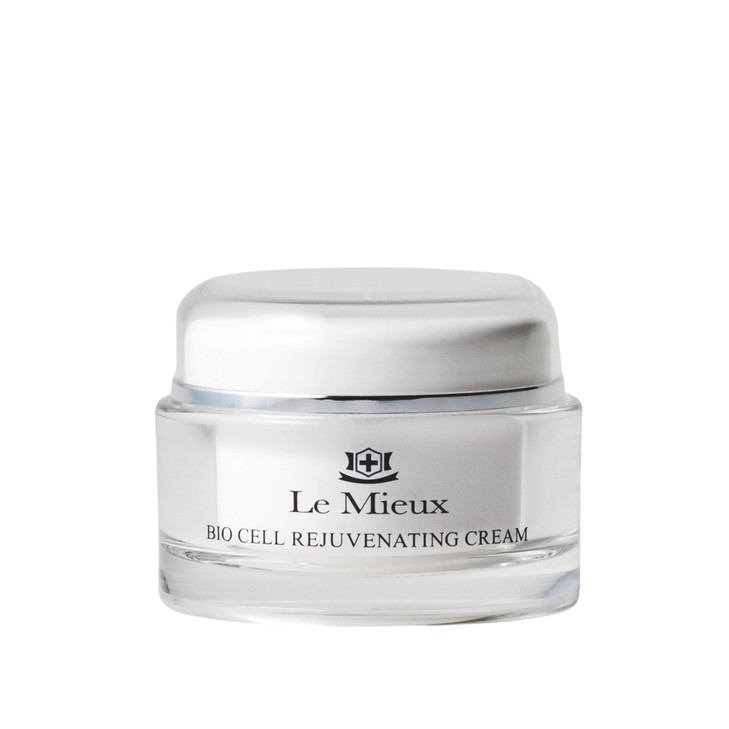 Le Mieux Bio Cell Rejuvenating Cream Triple Peptide Facial Moisturizer with Hyaluronic Acid Squalane Rose Hip Night Day
