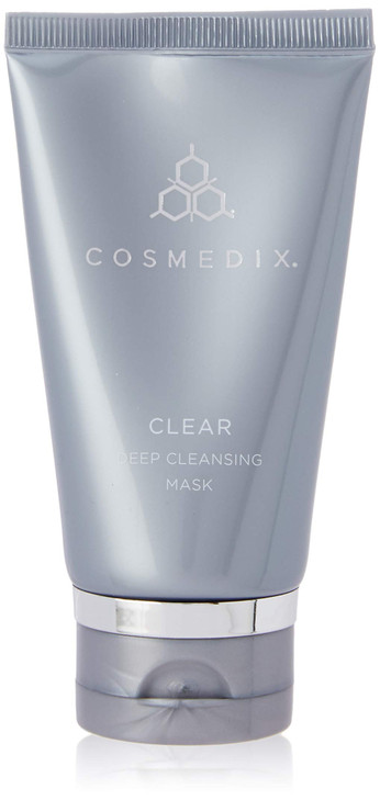 COSMEDIX Clear Deep Cleansing Face Mask Clarifying Exfoliating Facial Mask for Daily Impurities Oil Dirt Dead Skin Resid