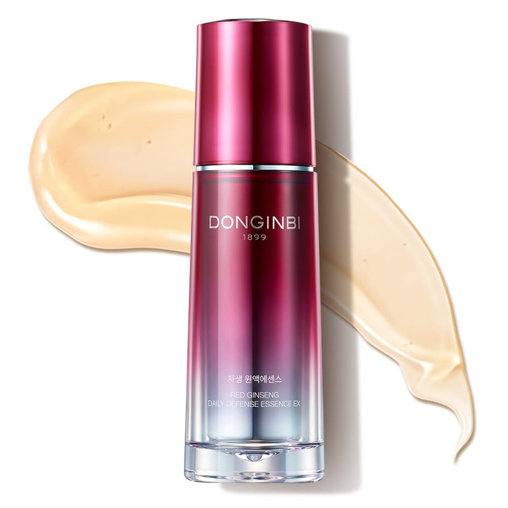 Donginbi Red Ginseng Daily Defense Essence Firming Skin Barrier Repair Serum for Dry Skin Korean Red Ginseng Essence Kor