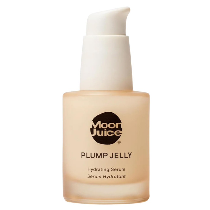 Moon Juice Plump Jelly Hyaluronic Acid Serum for Face Hydrating Serum with Peptides Mushrooms Anti Aging Skincare for De