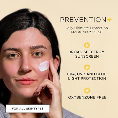 IMAGE Skincare PREVENTION Daily Ultimate Protection Moisturizer SPF 50 Face Sunscreen Lotion Zinc Oxide Blendable with N