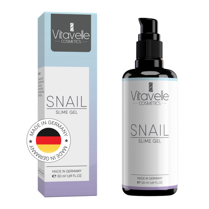 VITAVELLE Snail Mucin Moisturizer Gel for Face AntiAging Soothing Snail GelUltra Strenght for All Type of Skin CollagenB