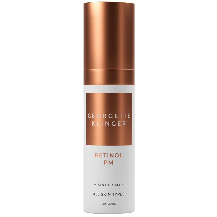 Georgette Klinger Retinol PM AntiAging Exfoliating Serum Deeply Penetrating Hydrating and NonDrying VitaminRich Formula