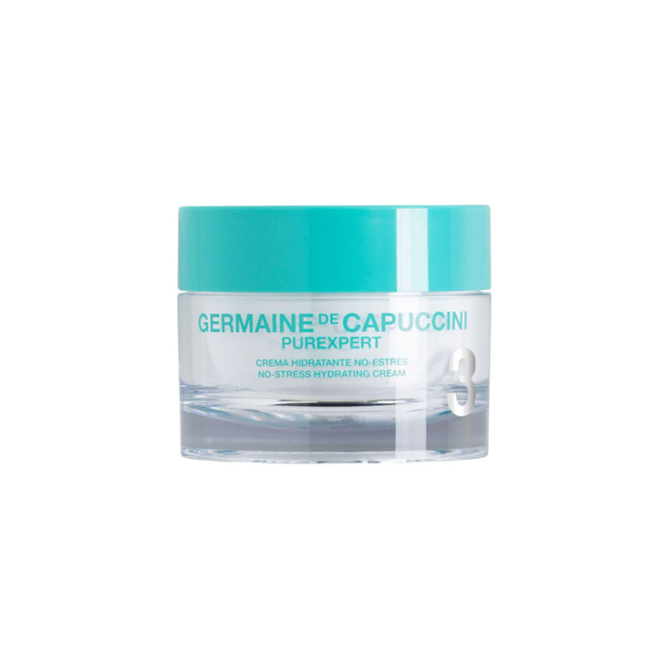 Germaine de Capuccini Hydrating Face Moisturizer I Purexpert NoStress Hydrating Cream I Balancing Face Cream for Normal
