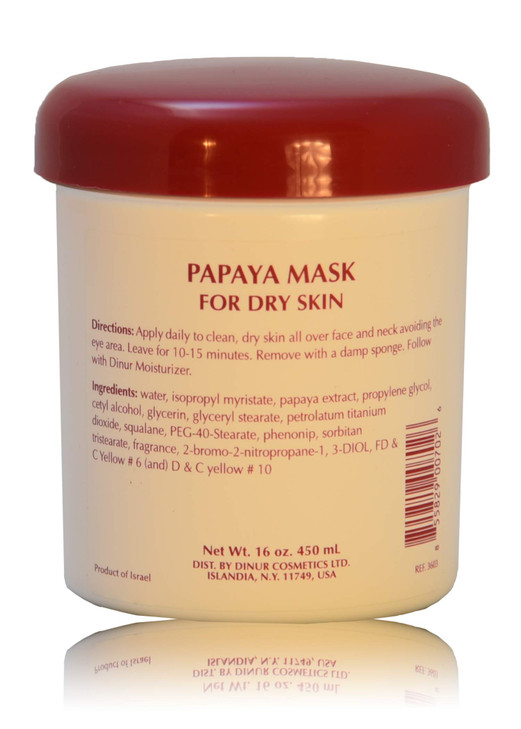 Dinur Cosmetics Revitalin Mask for NormalDry Skin Nourishing Hydrating Facial Treatment Reduces Fine Lines Wrinkles 16 o