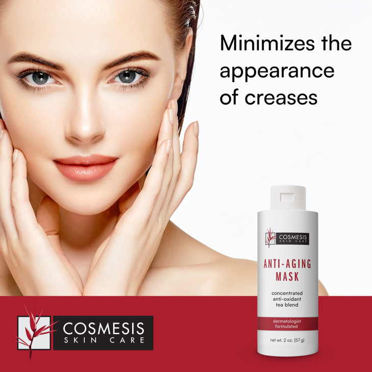AntiAging Mask Revitalize Your Skin with 2oz Spa Formula of Hyaluronic Acid Antioxidants Minimizes Creases Restores Heal