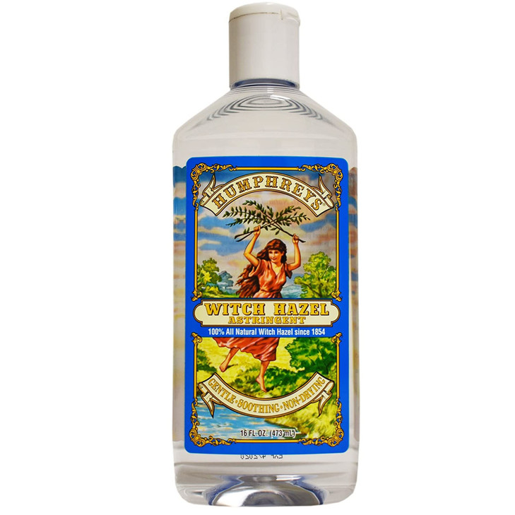 Humphreys Witch Hazel Astringent 16 Fl Oz Pack of 4
