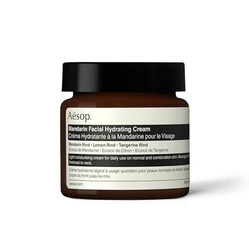 Aesop Mandarin Facial Hydrating Cream Cools Tones and Balances Normal And Combination Skin Mandarin Rind Lemon Rind Tang