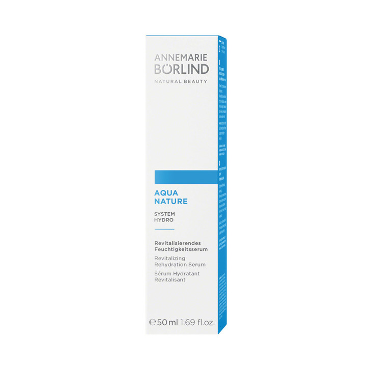 ANNEMARIE BRLIND AQUANATURE Revitalizing Rehydration Serum Aloe Algae and Hyaluronic Acid Vegan Natural Facial Toner Soo